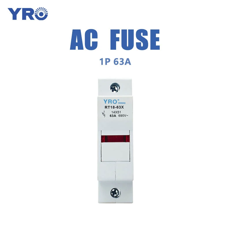 Cuivre 1P 63A avec fusible AC iRgorant de la flamme