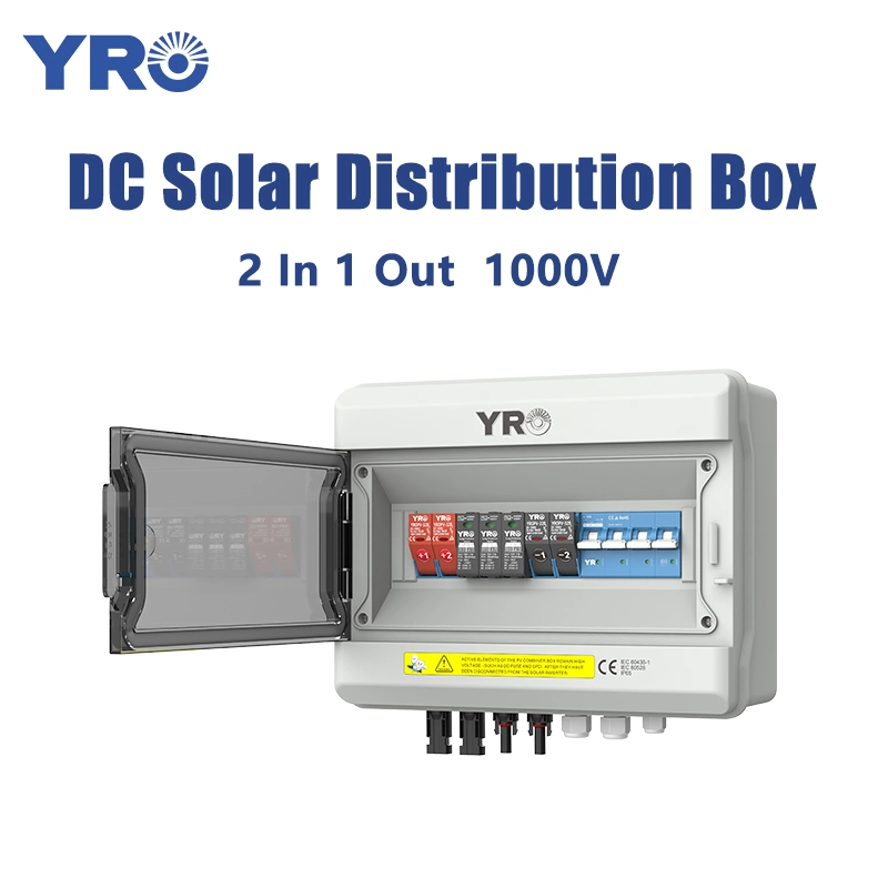 2 po 1000V Boîte de distribution solaire CC 1000V