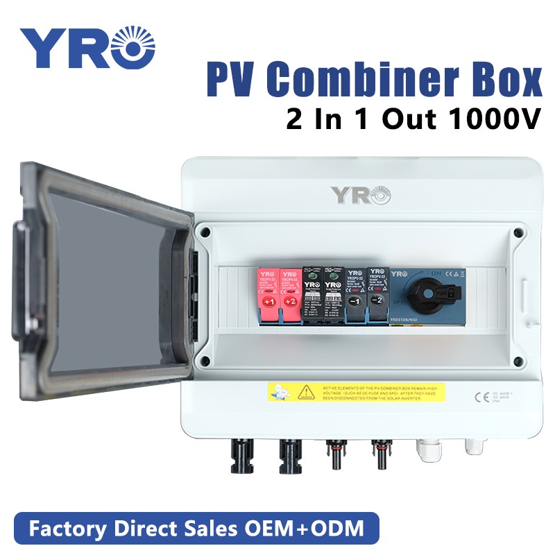 2 en 1 Out 1000V DC avec interrupteur de déconnexion