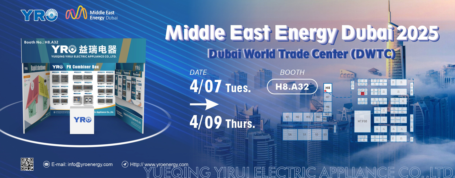 YRO présente à Dubai Energy Expo