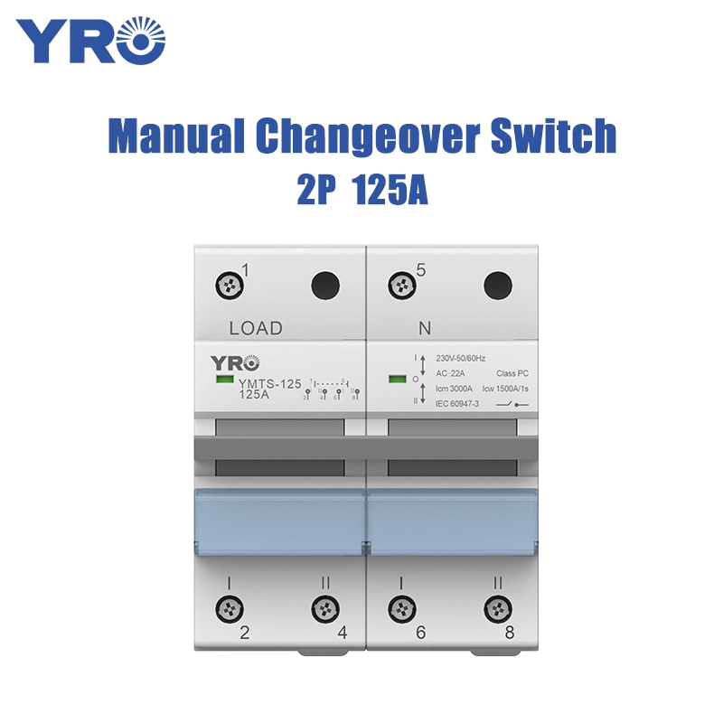 Interrupteur de changement manuel 2P 125A