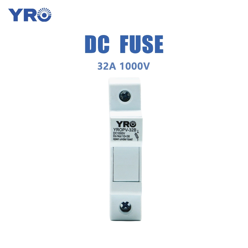 Porte-fusibles CC 32A 1000V sans voyant
