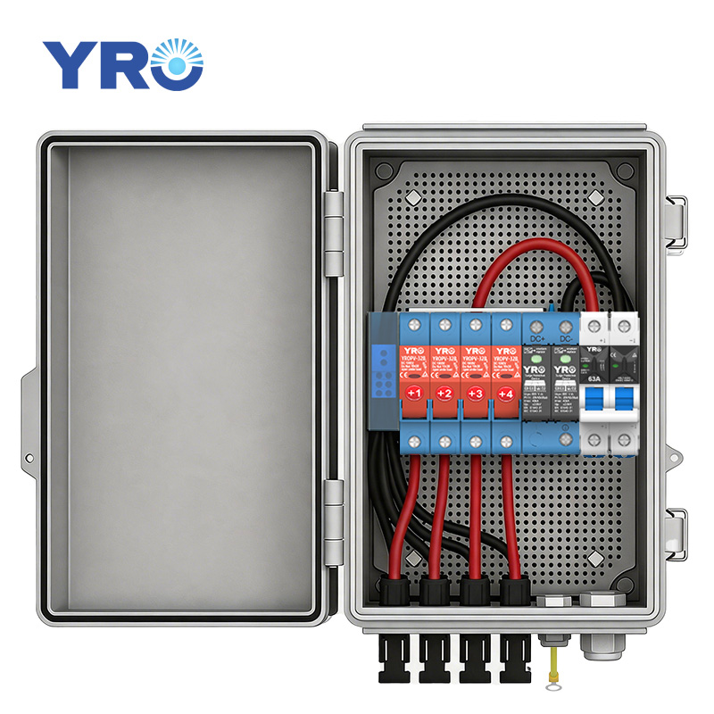 Boîte de distribution ABS 4 en 1 sortie 500 V CC