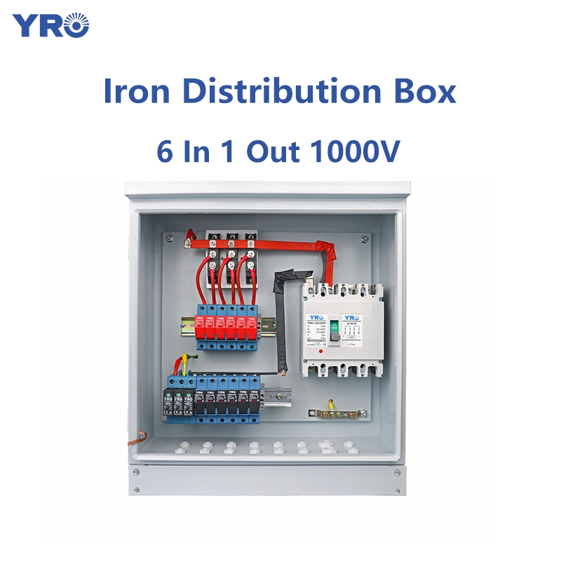 6 po 1000V 1000V DC Iron Distribution en fer