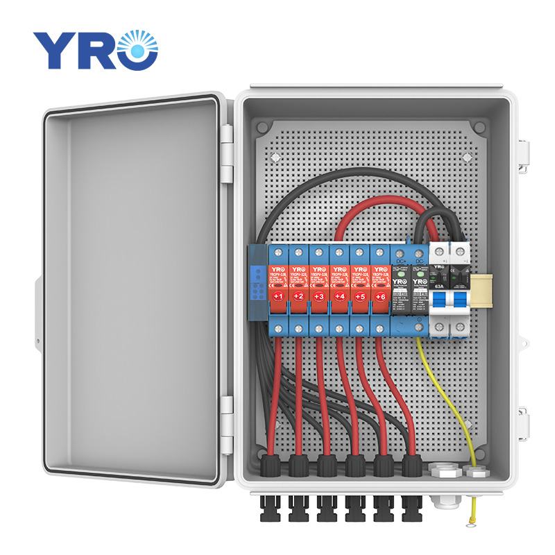 Boîte de distribution ABS 6 en 1 sortie 500 V CC